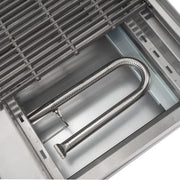 MoTak MBR48 48" Gas Charbroiler w/ Cast Iron Grates - Convertible