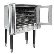 MoTak MCO-1-SGL Single Full Size Convertible Gas Convection Oven - 54,000 BTU