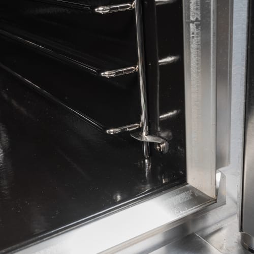 MoTak MDCO-1-SGL-N Bakery Depth Single Full Size Convertible Gas Convection Oven - 54,000 BTU