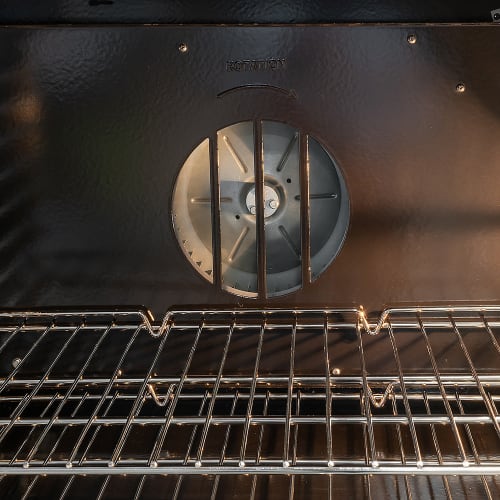 MoTak MDCO-2-DBL-N Bakery Depth Double Full Size Convertible Gas Convection Oven - 108,000 BTU