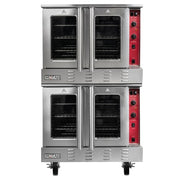 MoTak MECO-2-DBL-208 Double Full Size Electric Convection Oven - 18kW, 208v
