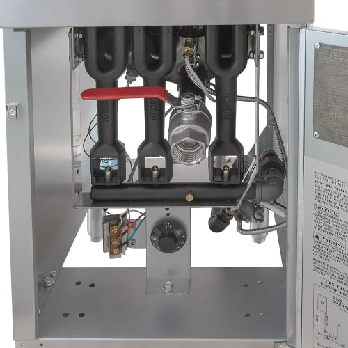 MoTak MGF3-N-C Gas Fryer - (1) 40 lb Vat, Floor Model, Natural Gas