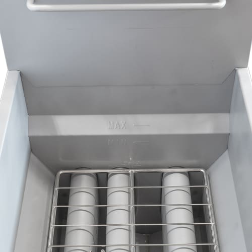 MoTak MGF3-N-C Gas Fryer - (1) 40 lb Vat, Floor Model, Natural Gas