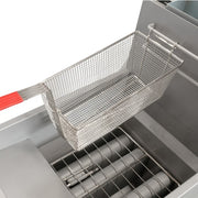 MoTak MGF3-N-C Gas Fryer - (1) 40 lb Vat, Floor Model, Natural Gas