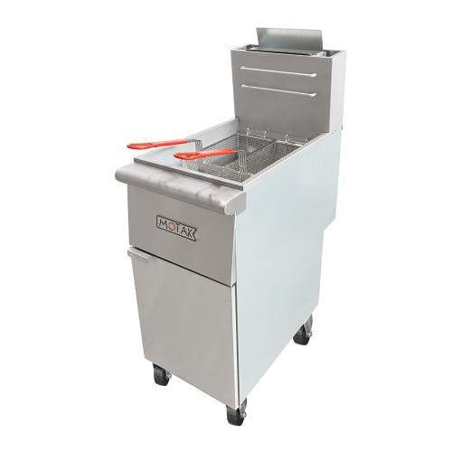MoTak MGF3-P-C Gas Fryer - (1) 40 lb Vat, Floor Model, Liquid Propane