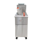 MoTak MGF4-P-C Gas Fryer - (1) 50 lb Vat, Floor Model, Liquid Propane