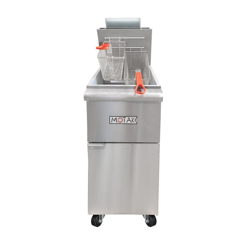 MoTak MGF4-P-C Gas Fryer - (1) 50 lb Vat, Floor Model, Liquid Propane