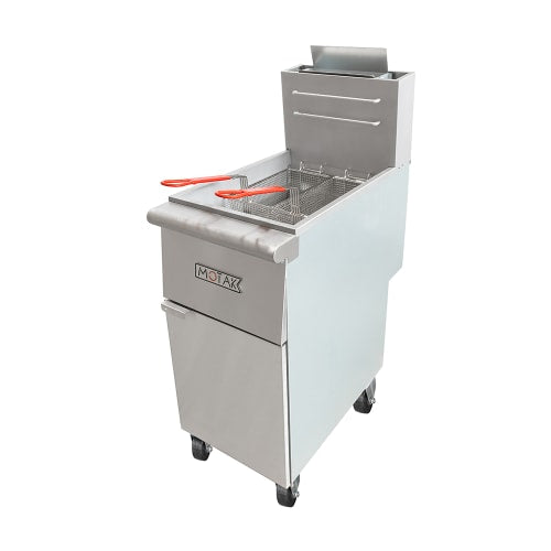 MoTak MGF4-P-C Gas Fryer - (1) 50 lb Vat, Floor Model, Liquid Propane