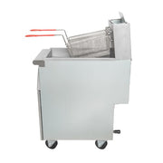 MoTak MGF4-P-C Gas Fryer - (1) 50 lb Vat, Floor Model, Liquid Propane