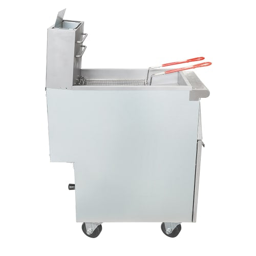MoTak MGF4-P-C Gas Fryer - (1) 50 lb Vat, Floor Model, Liquid Propane