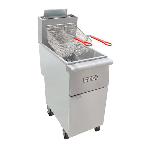 MoTak MGF4-P-C Gas Fryer - (1) 50 lb Vat, Floor Model, Liquid Propane