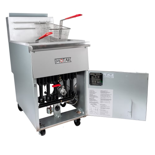 MoTak MGF5-P-C Gas Fryer - (1) 70 lb Vat, Floor Model, Liquid Propane