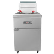 MoTak MGF5-P-C Gas Fryer - (1) 70 lb Vat, Floor Model, Liquid Propane