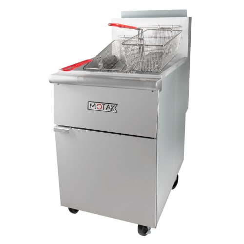 MoTak MGF5-P-C Gas Fryer - (1) 70 lb Vat, Floor Model, Liquid Propane