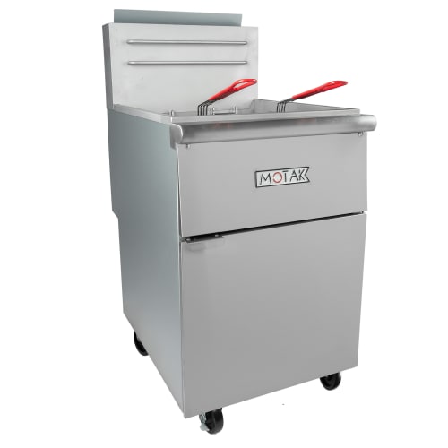 MoTak MGF5-P-C Gas Fryer - (1) 70 lb Vat, Floor Model, Liquid Propane
