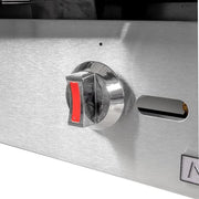 MoTak MGR24 24" Gas Griddle w/ Manual Controls - 3/4" Steel Plate, Convertible