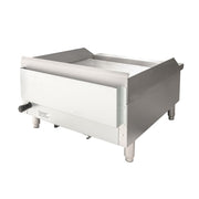MoTak MGR24-T 24" Gas Griddle w/ Thermostatic Controls - 3/4" Steel Plate, Convertible