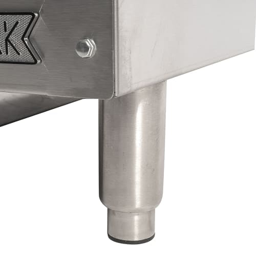 MoTak MGR24-T 24" Gas Griddle w/ Thermostatic Controls - 3/4" Steel Plate, Convertible