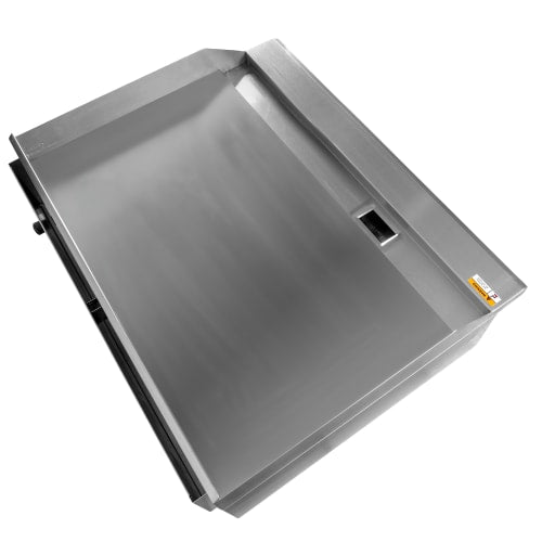 MoTak MGR36 36" Gas Griddle w/ Manual Controls - 3/4" Steel Plate, Convertible