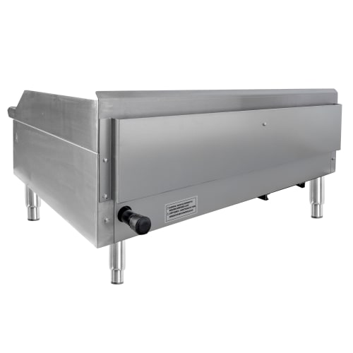 MoTak MGR36 36" Gas Griddle w/ Manual Controls - 3/4" Steel Plate, Convertible