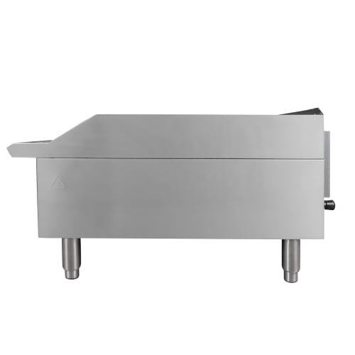 MoTak MGR36-T 36" Gas Griddle w/ Thermostatic Controls - 3/4" Steel Plate, Convertible