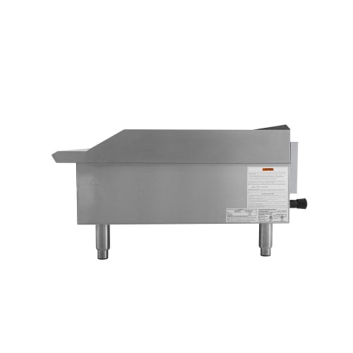 MoTak MGR48 48" Gas Griddle w/ Manual Controls - 3/4" Steel Plate, Convertible