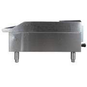 MoTak MGR48-T 48" Gas Griddle w/ Thermostatic Controls - 3/4" Steel Plate, Convertible