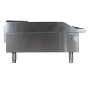 MoTak MGR48-T 48" Gas Griddle w/ Thermostatic Controls - 3/4" Steel Plate, Convertible