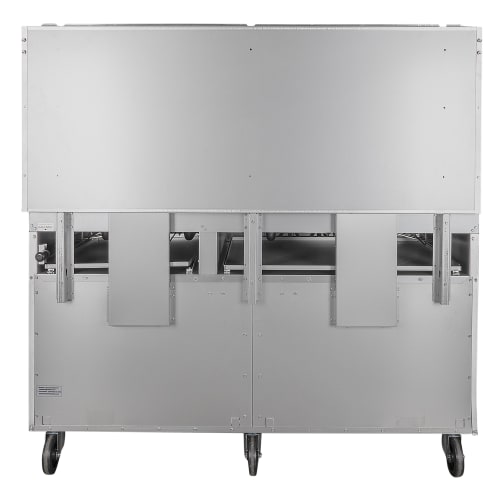 MoTak MR10-C-S (3) 60" 10 Burner Gas Range - (2) Standard Ovens, Convertible