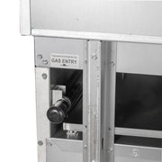 MoTak MR10-C-S (3) 60" 10 Burner Gas Range - (2) Standard Ovens, Convertible
