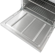 MoTak MR4-C-S-3 24" 4 Burner Gas Range - Standard Oven, Convertible