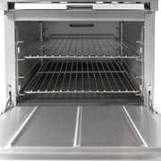 MoTak MR4-C-S-3 24" 4 Burner Gas Range - Standard Oven, Convertible