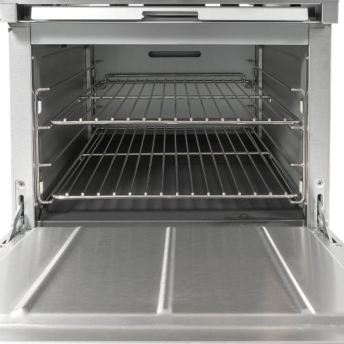 MoTak MR4-C-S-3 24" 4 Burner Gas Range - Standard Oven, Convertible