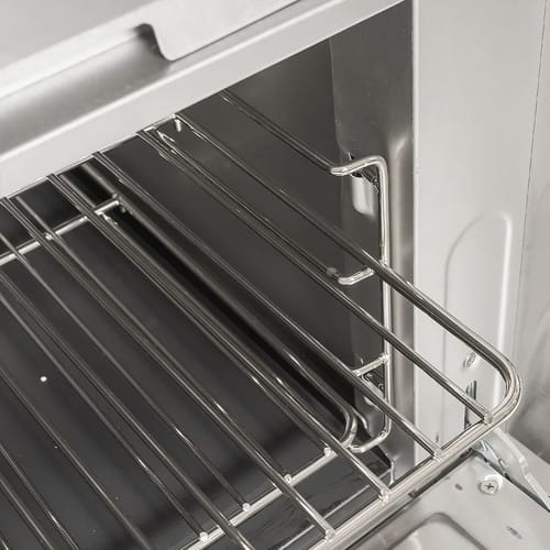 MoTak MR6-G24-C-S 36" 2 Burner Gas Range w/ Griddle - Standard Oven, Convertible
