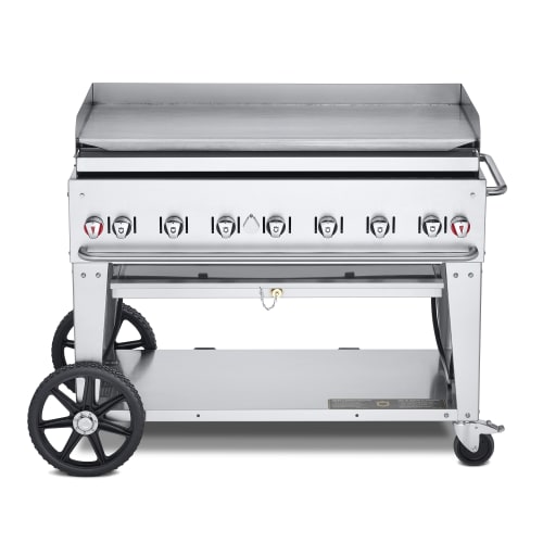 Crown Verity CV-MG-48LP 46" Mobile Gas Commercial Outdoor Griddle, Liquid Propane