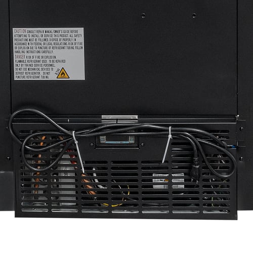 MoTak MBCBD-1-X 23 1/2" Kegerator Beer Dispenser w/ (1) Keg Capacity - (1) Column, Black, 115v