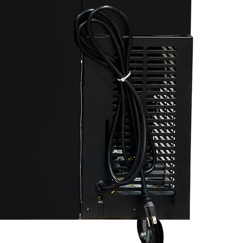 MoTak MBCBD-2-X 58 7/8" Kegerator Beer Dispenser w/ (2) Keg Capacity - (1) Column, Black, 115v