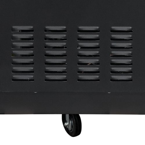 MoTak MBST-36-X 36" Forced Air Bottle Cooler - Holds (276) 12 oz Bottles, Lid Locks, 115v
