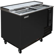 MoTak MBST-50-X 49 1/2" Forced Air Bottle Cooler - Holds (365) 12 oz Bottles, Lid Locks, 115v