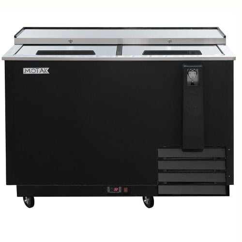 MoTak MBST-50-X 49 1/2" Forced Air Bottle Cooler - Holds (365) 12 oz Bottles, Lid Locks, 115v