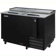 MoTak MBST-50-X 49 1/2" Forced Air Bottle Cooler - Holds (365) 12 oz Bottles, Lid Locks, 115v