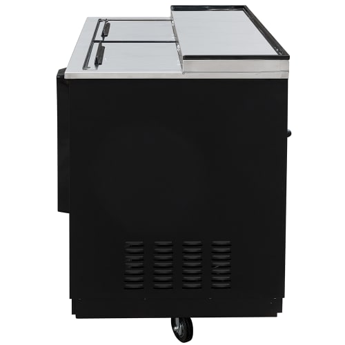 MoTak MBST-50-X 49 1/2" Forced Air Bottle Cooler - Holds (365) 12 oz Bottles, Lid Locks, 115v