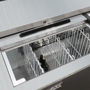 MoTak MBST-50-X 49 1/2" Forced Air Bottle Cooler - Holds (365) 12 oz Bottles, Lid Locks, 115v