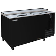 MoTak MBST-65-X 64 1/2" Forced Air Bottle Cooler - Holds (528) 12 oz Bottles, Lid Locks, 115v