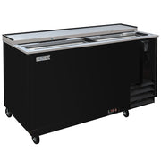 MoTak MBST-65-X 64 1/2" Forced Air Bottle Cooler - Holds (528) 12 oz Bottles, Lid Locks, 115v