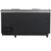 MoTak MBST-65-X 64 1/2" Forced Air Bottle Cooler - Holds (528) 12 oz Bottles, Lid Locks, 115v