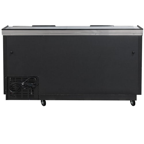 MoTak MBST-65-X 64 1/2" Forced Air Bottle Cooler - Holds (528) 12 oz Bottles, Lid Locks, 115v