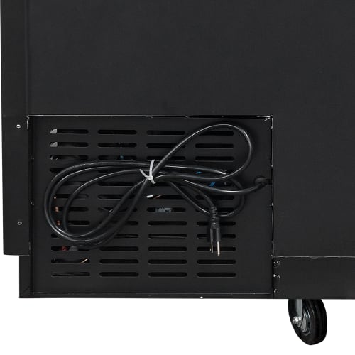 MoTak MBST-65-X 64 1/2" Forced Air Bottle Cooler - Holds (528) 12 oz Bottles, Lid Locks, 115v