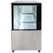 MoTak MCD47-2X 47 1/4" Full Service Bakery Case w/ Straight Glass - (3) Levels, 115v