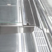 MoTak MCD47-2X 47 1/4" Full Service Bakery Case w/ Straight Glass - (3) Levels, 115v